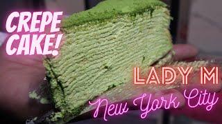 Famous Crepe Cake - Lady M Cake Boutique | NYC Tour