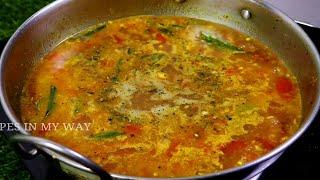 GARLIC RASAM - POONDU RASAM - RASAM RECIPE - பூண்டு புளி ரசம் - RASAM - TAMARIND RASAM