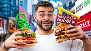 I Tried Every Fast Food Burger In America !