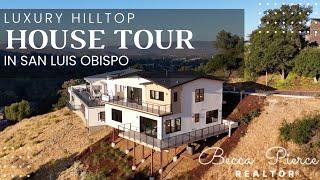 Luxury San Luis Obispo Home Tour | New Construction with over 180° Mountain Views & Gourmet Kitchen