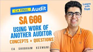 SA 600 Revision | CA Final Audit | CA Shubham Keswani (AIR 8)