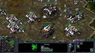 Mylifefraiur Vintage mech style: 2 base cyclone hellion push! Diamond 1 TvZ ladder #sc2 #subscribe