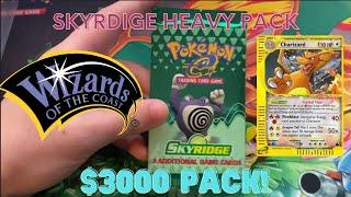 Opening a $3000 Pokemon Pack  Pokemon Skyridge Heavy Pack Opening (Extremely Rare Pokemon Set)