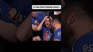 The whole crowd became  #armwrestling #devonlarratt #levansaginashvili