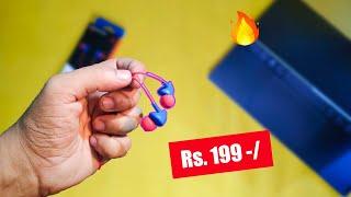 Best EarPhone Under 199 Rs || Unboxing and Review Boat Basshead 100 !!