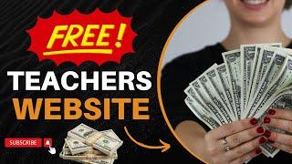 Create A Teacher Website For Free Not Google Sites