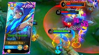 NATAN SOLO RANK BERTABRAKAN ROLE-GAMEPLAY NATAN #mobilelegends #trending #natanbestbuild #mlbb