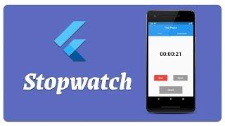 Stopwatch In Flutter By Desi Programmer