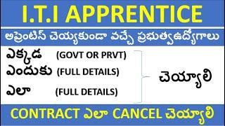 apprentice full details in telugu || what is the apprentice || మీకోసమే ఈ స్పెషల్ వీడియో ||apprentice