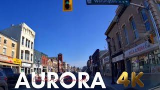 Aurora Ontario Canada 4k