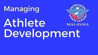 Athlete development is a sports management task