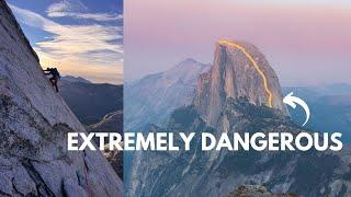 CLIMBING SNAKE DIKE: Half Dome’s “other” route… BUT there’s a catch