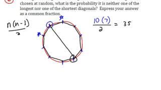 Diagonals of a Decagon - MATHCOUNTS Prep