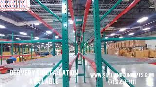 Pallet Racking in Houston, Texas | Shelving Concepts