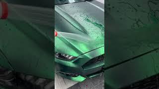 Color that becomes brighter when exposed to water #ppf #tpu #tph #car #detailing #wrap #factory
