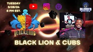 S13E014: Animation, gaming and more with Black Lion and Cubs!