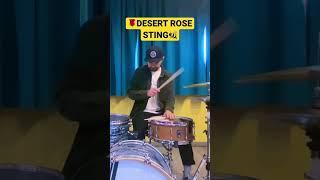 STING - DESERT ROSE#drumcover #drummer #drumming #drums #sting