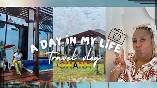 LIFE IN ACCRA GHANA| Travel to Cape Coast, Air bnb, mini get away & more...