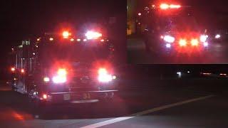 *AIR HORN* San Ramon Valley Fire Protection District Engine 31 & SR31 Responding Code 3