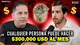 La MENTALIDAD para hacer DINERO, de 0$ a $300,000 con negocios digitales  | Marcos Razzetti | #352