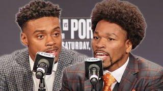 ERROL SPENCE & SHAWN PORTER HAVE HEATED BACK & FORTH! EXCHANGE WORDS AT FINAL PRESS CONFERENCE