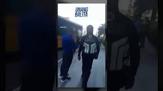 Pinto ng bus sa Pasay, hinataw ng baseball bat! #shorts | Unang Balita