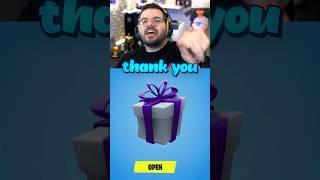 Fortnite Sent Me a Gift...