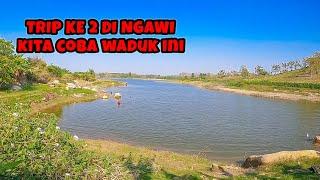 AYO KITA TEST‼️ EKSPLORASI WADUK TERTUA DI KOTA NGAWI || mancing ikan nila di waduk bendo