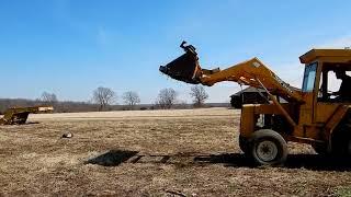 1977 John Deere 310A backhoe for sale at auction | bidding closes April 11, 2019