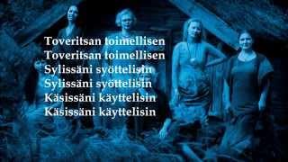 MeNaiset - Kuulin äänen (Lyrics)