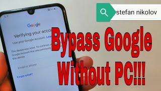 BOOM!!! Samsung A10s SM-A107F. Remove Google Account.Bypass FRP.