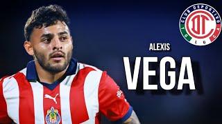 Alexis Vega - Bienvenido al TOLUCA - Mejores Jugadas - Goles 2024