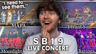 SB19 LIVE IN CONCERT! (MAPA, I Want You, Bazinga, Moonlight | Pagtatag Finale Reaction)