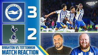 Brighton Escape ‘Rut’ After Spurs Crumble At The Amex | Brighton 3-2 Tottenham | MATCH REACTION