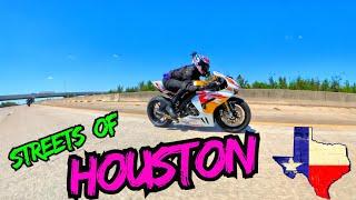 Sportbikes vs Downtown Houston | Honda CBR1000RR-R,  Yamaha R1M , Suzuki GSX-R1000R, BMW S1000rr Etc