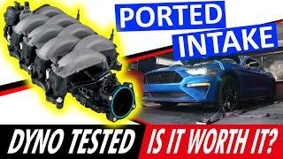 18+ Mustang Ported Intake Manifold Dyno | SURPRISING Results!