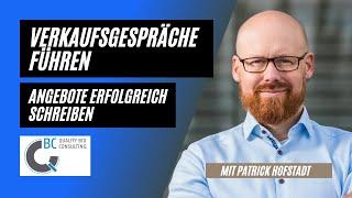 Verkaufsgespräche führen - Angebote erfolgreich schreiben