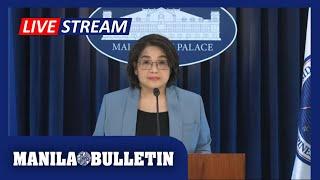 LIVE: Palace press briefing with Usec. Claire Castro | Mar. 17 - Replay