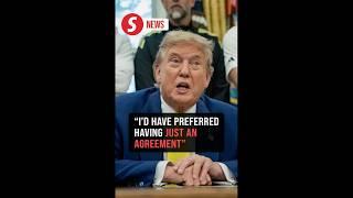 Trump says he has not made a final decision yet on Iran