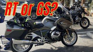 Why you should choose an R1250RT over an R1250GS.