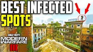 Modern Warfare 3 2 BEST INFECTED SPOTS & GLITCHES On Skidgrow In One Video