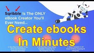 Full Sqribble Review and Demo | Create ebooks In Minutes