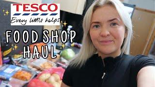 TESCO FOOD SHOP HAUL | DINNER IDEAS | WEEKLY FOOD SHOP HAUL | HARRIET MILLS