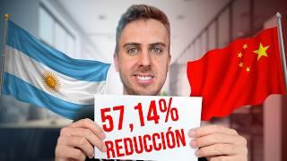 Milei reduce 57,14% de impuestos a importaciones en Argentina