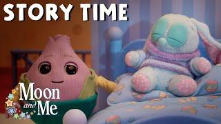 Mr. Onion reads a story  EVERYBODY LOVES TO HIDE  MOON and ME - Relaxing Bedtime Stories for Kids