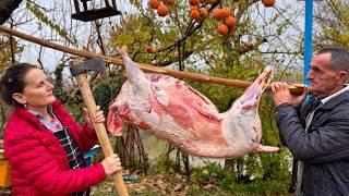 Whole Lamb + Traditional Dry Curing = Best Pasterma in the World 