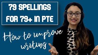 Spellings for PTE | How to improve writing | Milestone Study