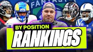 LAST MINUTE RANKINGS by Position for 2024 - Fantasy Football Draft Advice