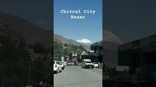 Beautiful view of Chitral City Bazar #kpk #chitral #pakistan