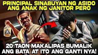 Principal, Sinabuyan ng Asido ang Anak ng Janitor pero hindi nya Akalain ang Ganti nito!